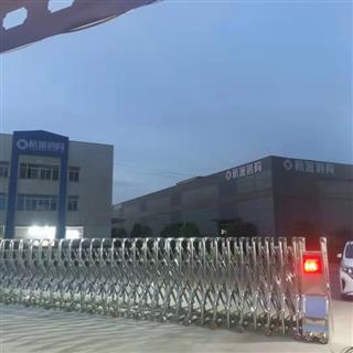 洛阳杭萧钢构电动伸缩门工程