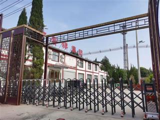 洛阳万景祥集团电动铝合金伸缩门工程