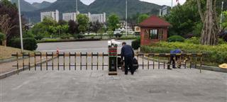 洛阳车牌识别施工现场